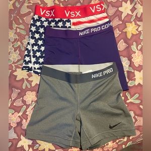 Nike Dry Fit Shorts, 2 pairs